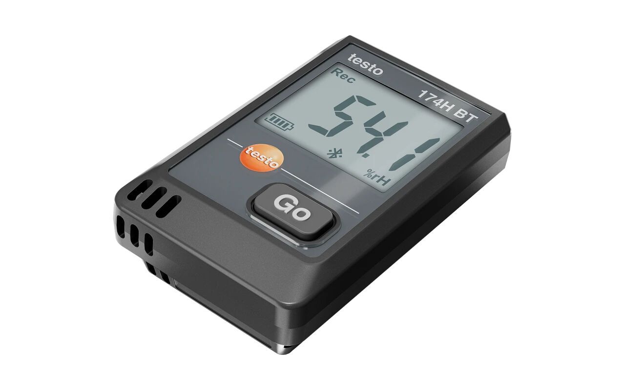 Мини-регистратор данных температуры и влажности с Bluetooth® и подключением к приложению Testo TESTO 174 H BT ARCH-00105416 - Вид №4