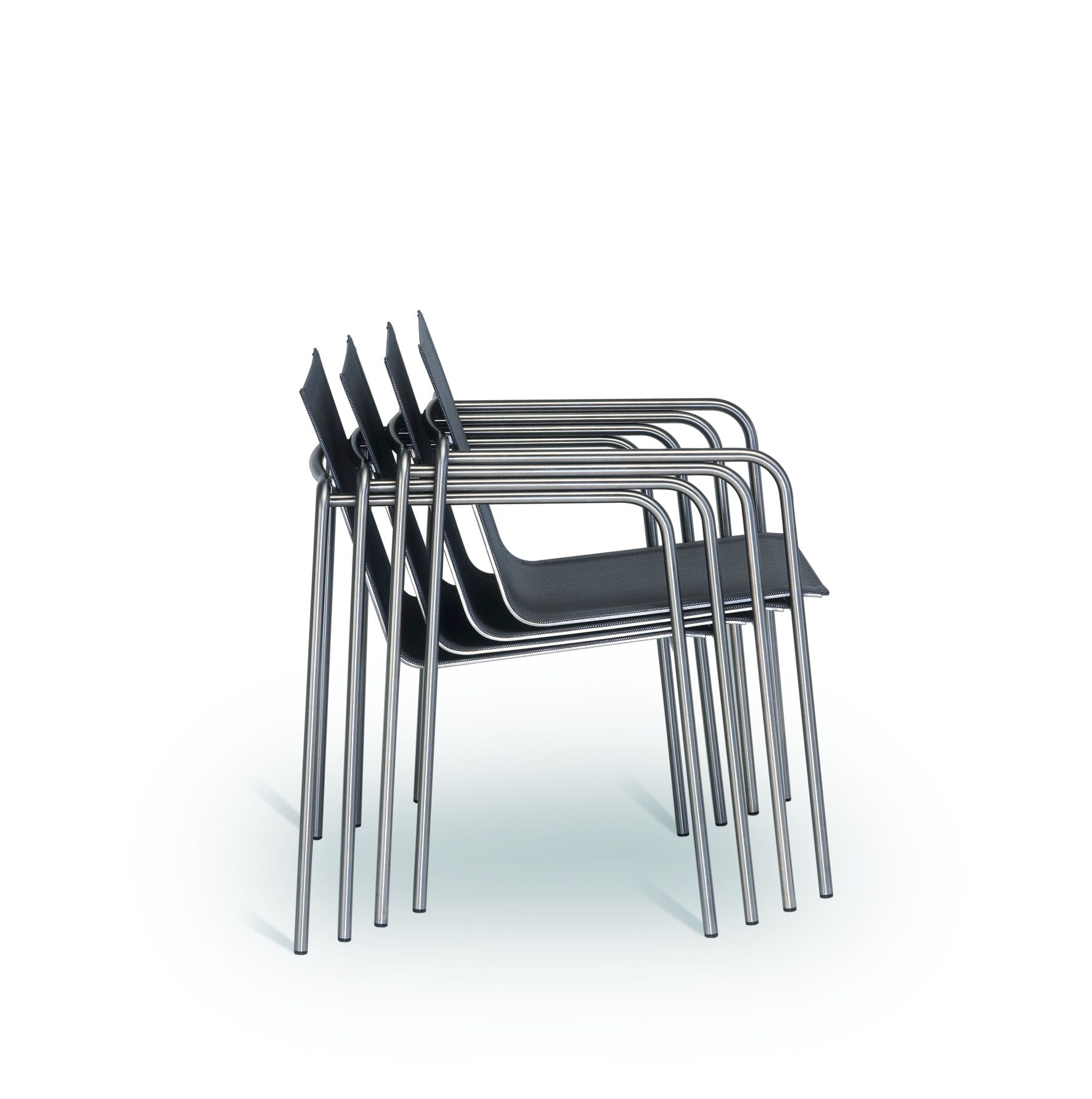 Штабелируемый садовый стул с подлокотниками FISCHER MÖBEL Taku ARCH-00022429 - Вид №10