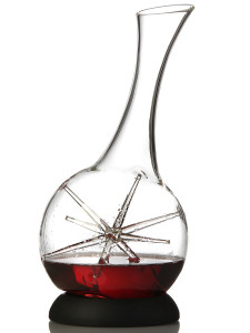 4948.PB Zieher Декантер для вина Zieher декантер "STAR" 1.8 л, с подставкой, Ø 15,6 см, п/к Боросиликатное стекло/силикон.