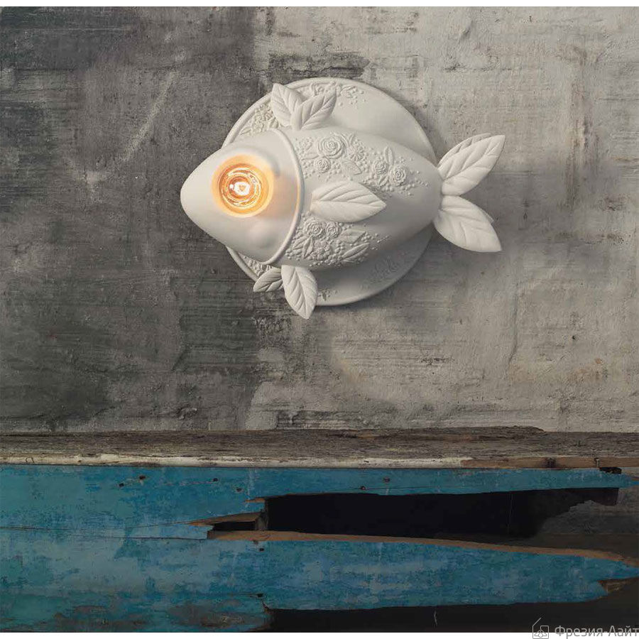 Karman AP132 1B INT настенный светильник рыба Aprile 110478