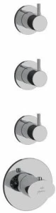 GUGLIELMI Встраиваемый термостатический смеситель для душа на 4 отверстия Ag Fiin00980