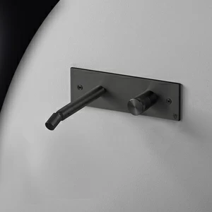 Смеситель для биде настенный HIRO HIR19C карбон