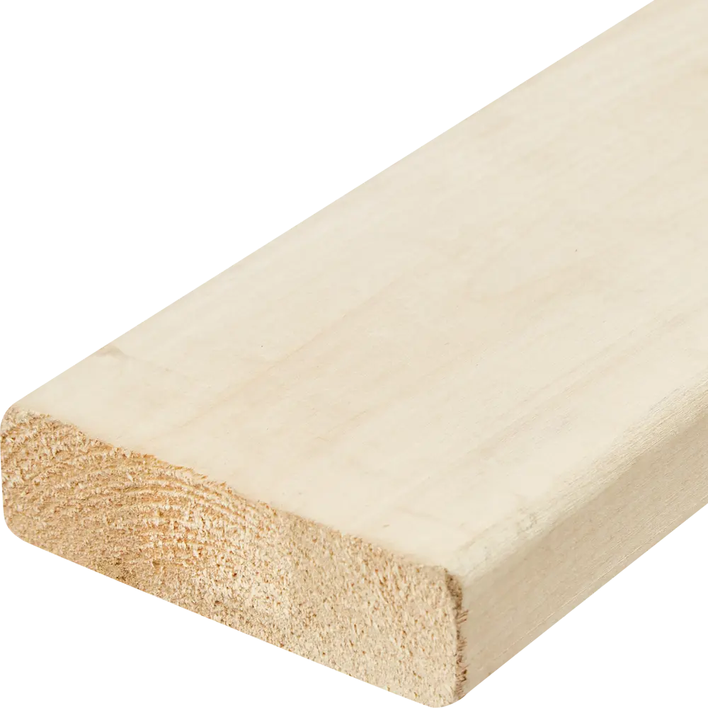 Santreyd Полок банный из липы «Экстра» с фаской 26x90x1200 мм 82625042