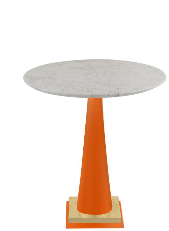 Il Bronzetto Круглый журнальный столик из мрамора Iconic Icon03 - Вид №1
