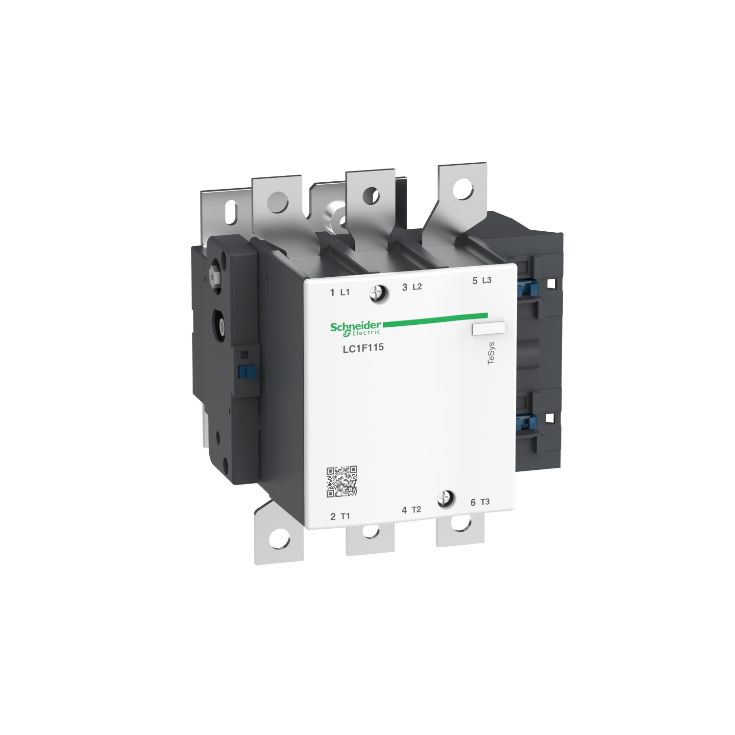 LC1F115F7 Контактор LC1F 3P 115А 400/110В AC 55кВт Schneider Electric TeSys 