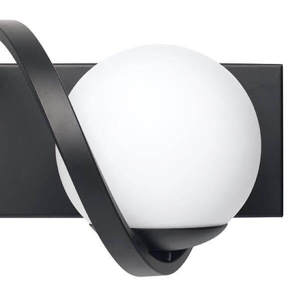 Бра со стеклянным плафоном на 2 лампы слоновая кость Globo 803627 LIGHTSTAR GLOBO 00-3931521 Белый;черный - Вид №2