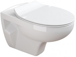 Набор Sanitana подвесной MUNIQUE: чаша + крышка slim