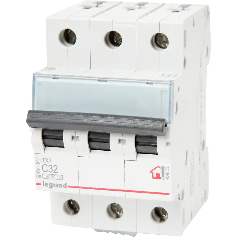 Автоматический выключатель Legrand TX3 3P C32 А 6 кА STLM-2063743