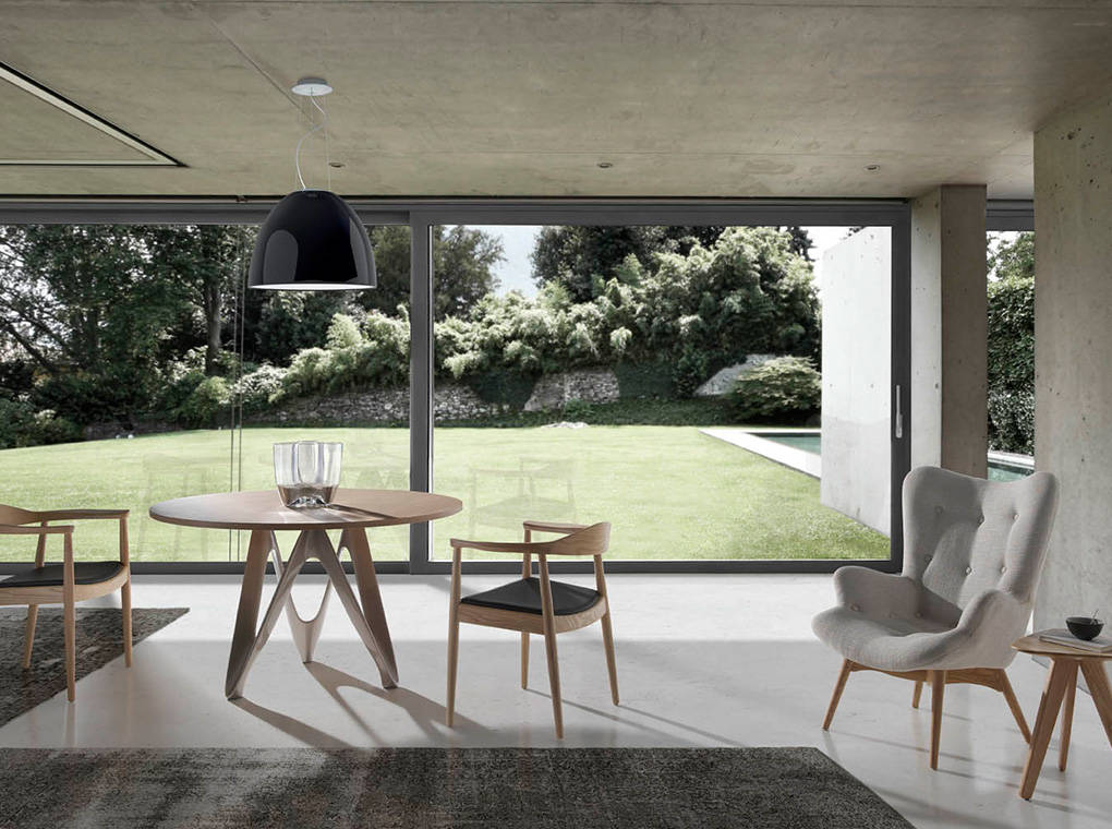 063187 Круглый стол B063 Nogal d110 Angel Cerda  - Вид №2