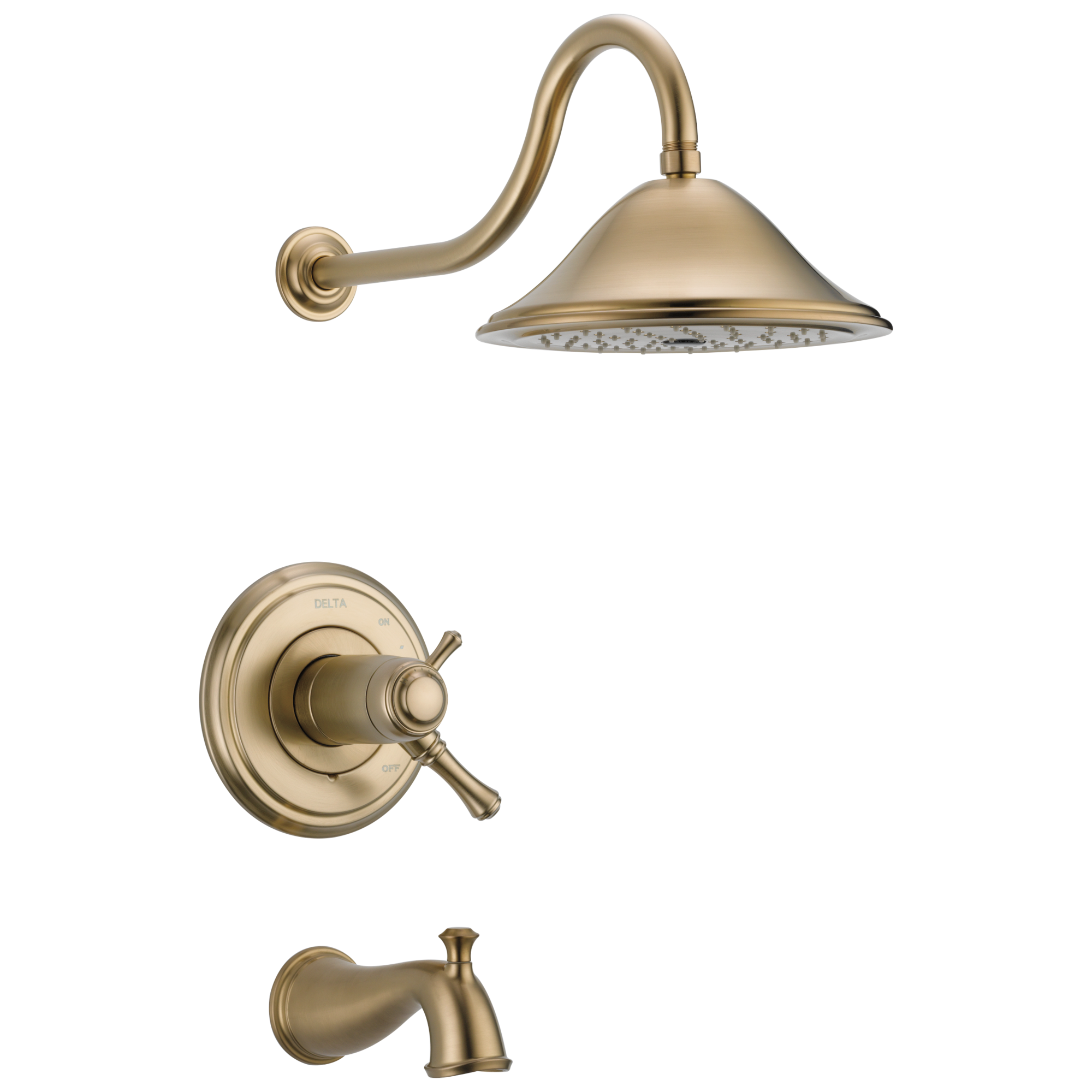 T17T497 Для ванны и душа TempAssure® серии 17T Delta Faucet Cassidy Хром 
