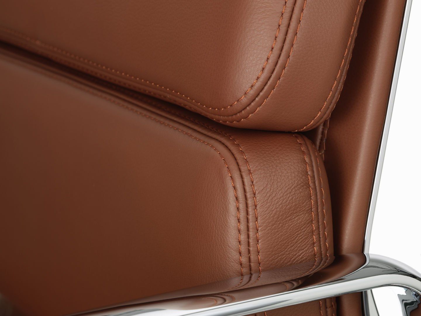 5 спиц подлокотник кожаный поворотный операционный офисный стул VITRA Eames Soft Pad Group ARCH-00124733 - Вид №16