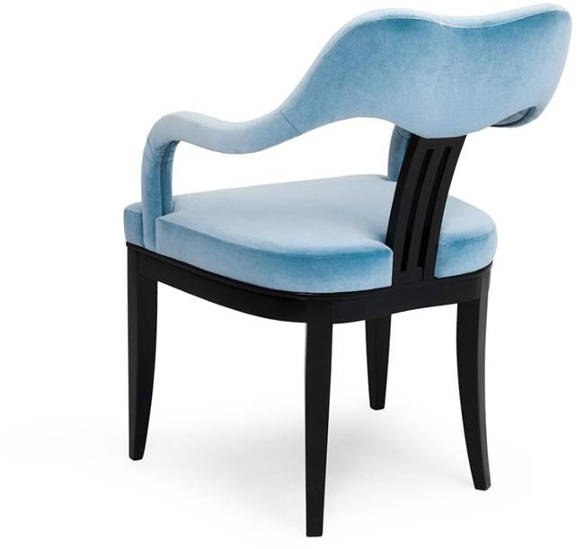 Mytto Бархатный стул с открытой спинкой Larforma sun-id-1358677 - Вид №1