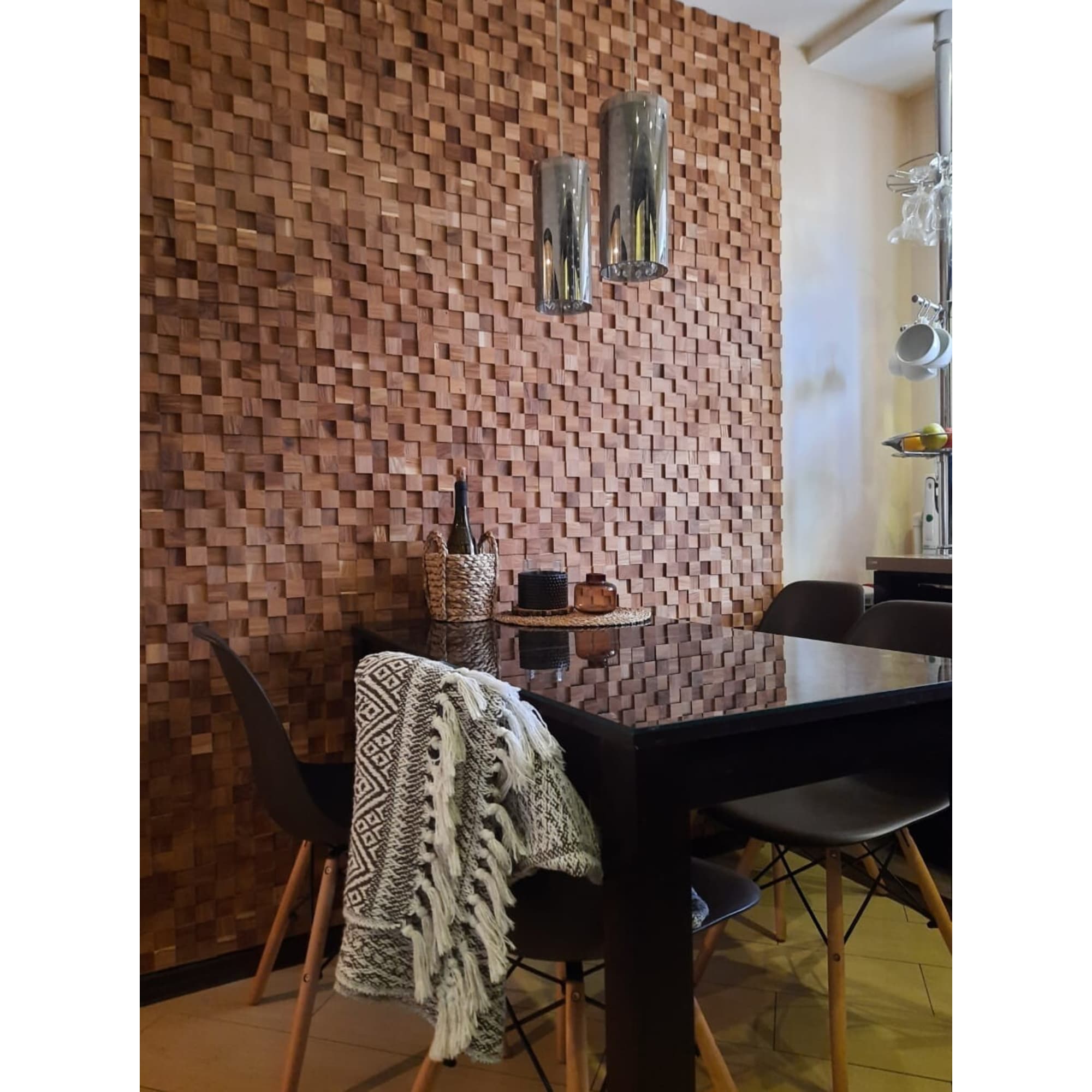 ARABESKO 3D-мозаика из дуба с брашированной поверхностью, 150 элементов 82305417 STLM-0024302 - Вид №14