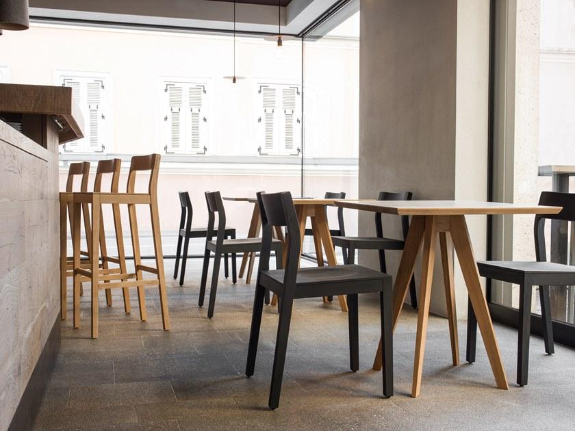 ZEITRAUM Штабелируемый стул из массива дерева Sit sun-id-1493768 - Вид №7