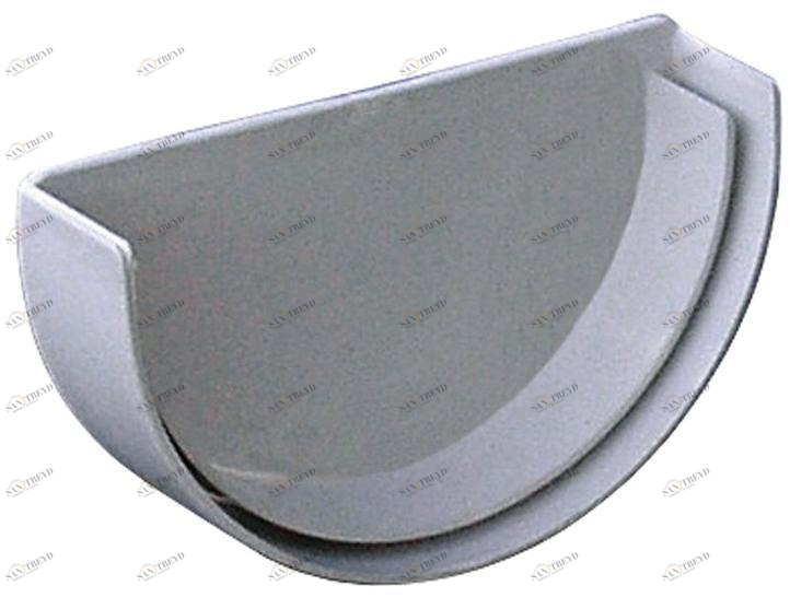 First Corporation Головка для стыка со сливом для желоба из пвх First plast Tgs100gn