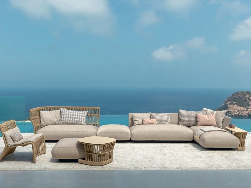 Talenti Модульный садовый диван из ткани и веревки Cliff sun-id-1425103 - Вид №24