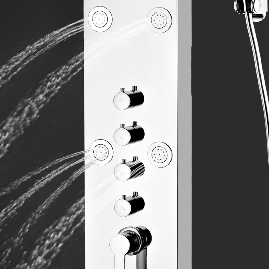 Душевая панель Alvaro Banos Valencia V2 EI Cano Cromo с изливом Santreyd  - Вид №3