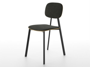 Мягкий стул с открытой спинкой