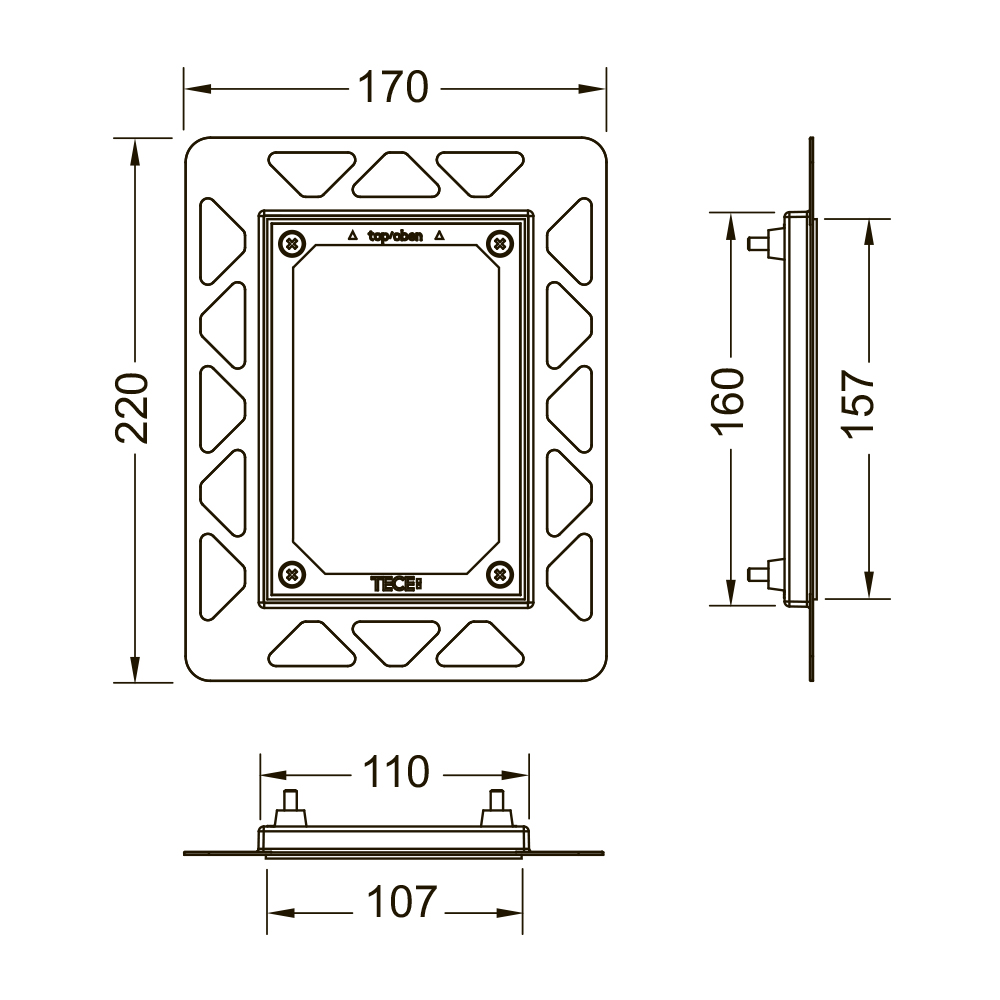 9242042 filo электронные системы смыва Tece  - Вид №1