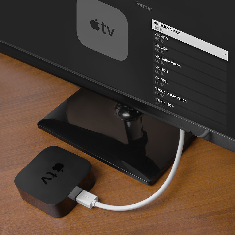 GCR-HM761-0.3m кабель 0.3m hdmi версия 2.0 hdr 4:2:2, ultra hd, 4k 60 fps 60hz/5k*30hz, 3d, audio, 18.0 гбит/с, 28/28 awg, od7.3mm, тройной экран, белый, Greenconnect Santreyd  - Вид №1