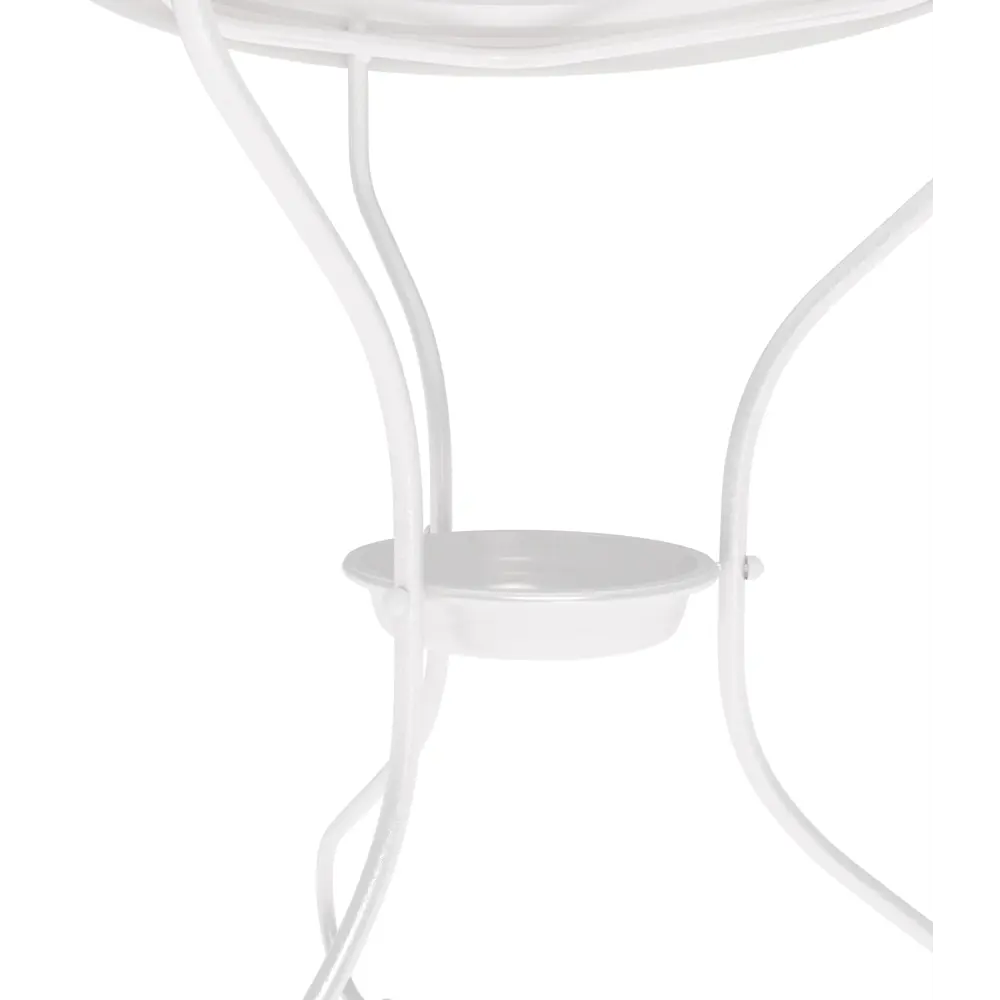 Столик кофейный Sheffilton 52x47 см цвет белый STLM-2113867 - Вид №2