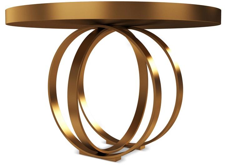 Porustudio Круглый журнальный столик из мрамора sun-id-1416962 - Вид №2