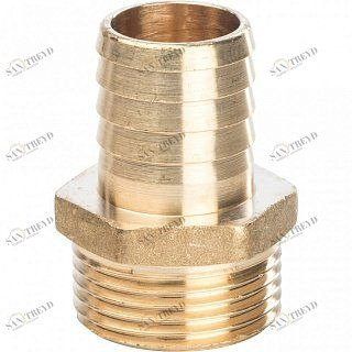 Штуцер НР 1"х30 латунь STOUT SFT0035000130