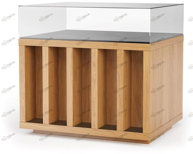 DWFI Витрина из дерева и стекла  00002201 