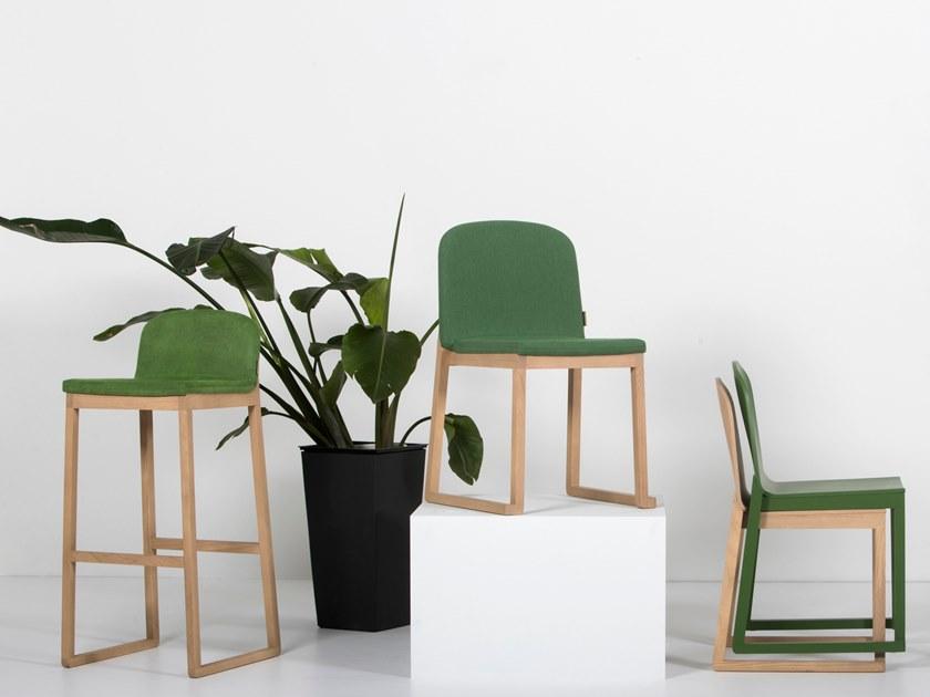 Anesis Стул с обивкой из массива дерева  A90+  - Вид №8