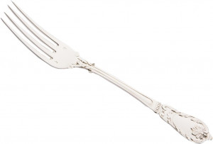 76283 Odiot Вилка столовая 22,5см "Тюренн" (серебро 925пр) Серебро 925