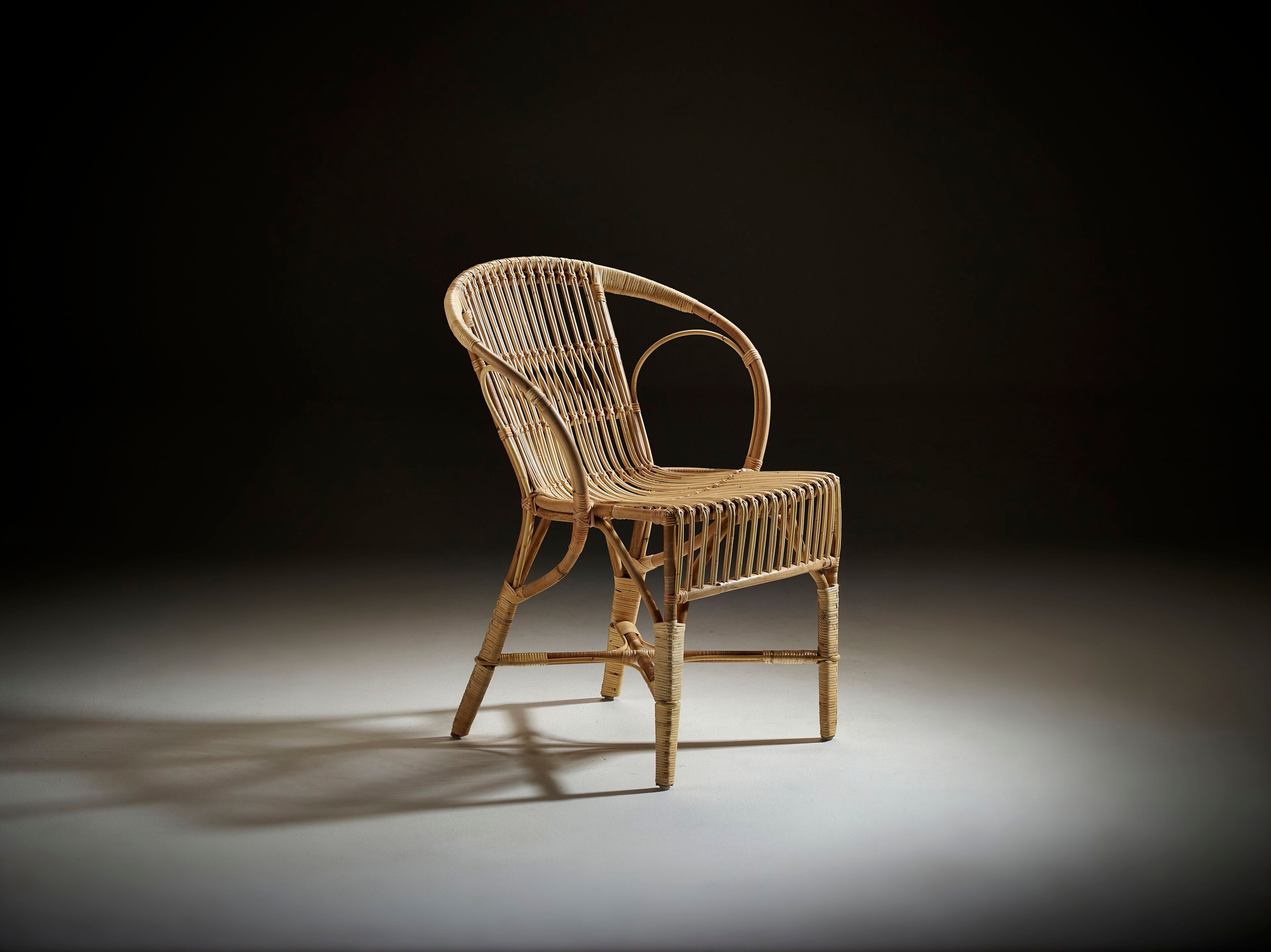 Стул из ротанга с подлокотниками Sika Design ICONS ARCH-00078248 - Вид №3