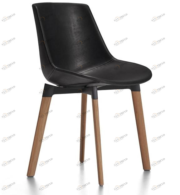 MDF Italia Мягкое кожаное кресло Flow sun-id-1351046