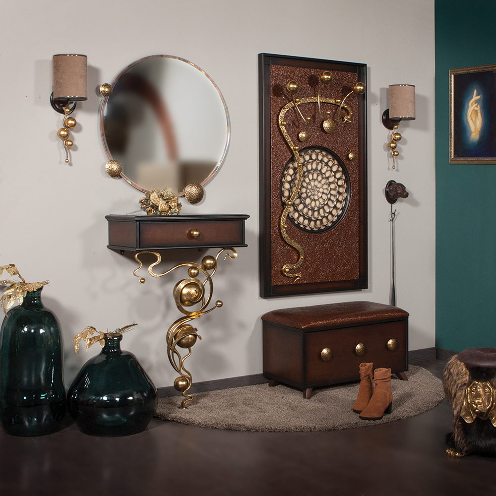 14022 Банкетка Heri 1 Каштан BOGACHO 4627155810481 - Вид №5