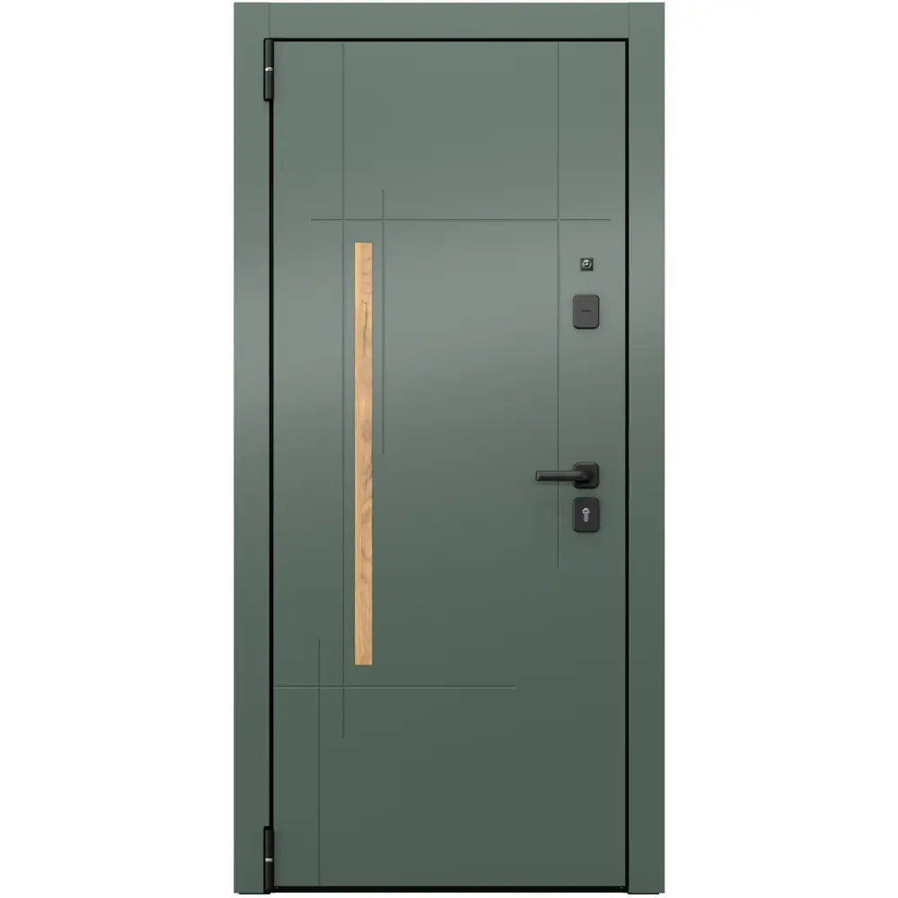 Дверь входная металлическая Грин Скейп 95x205 см левая шелк белый TOREX STLM-2155895 - Вид №1