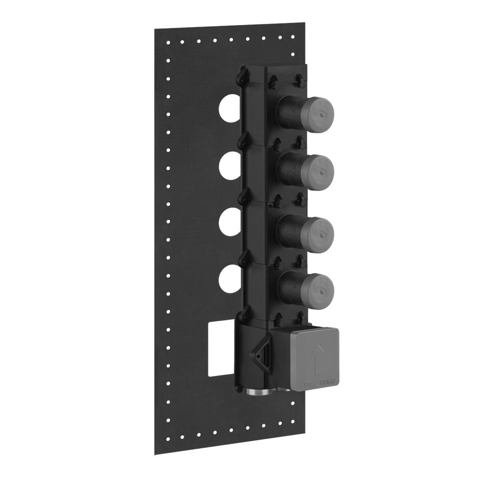 Смеситель для душа с 5 отверстиями из нержавеющей стали Gessi гравированный ARCH-00150570 - Вид №1