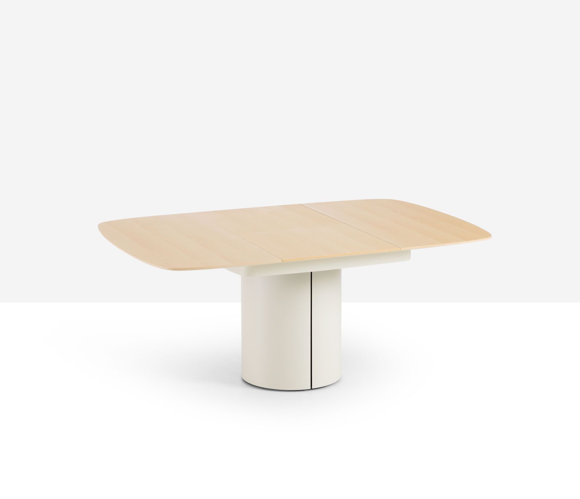 Деревянный квадратный выдвижной стол Midj кунжут ARCH-00149279 - Вид №1