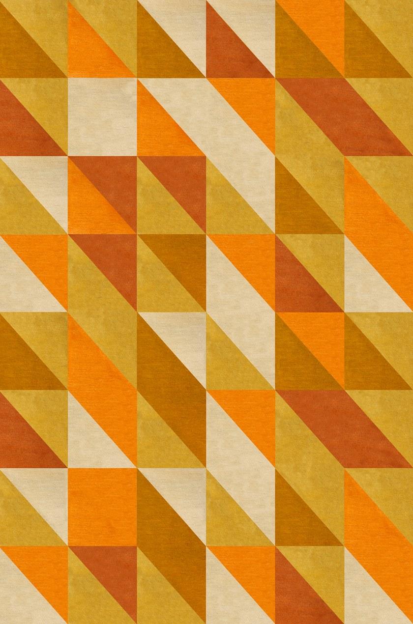 Barcelona Rugs Прямоугольный коврик ручной работы из шерсти мериноса Hydraulic sun-id-1417923 - Вид №4