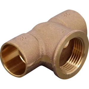 Тройник пайка Viega внутренняя резьба 28 ммx1" медь 258955