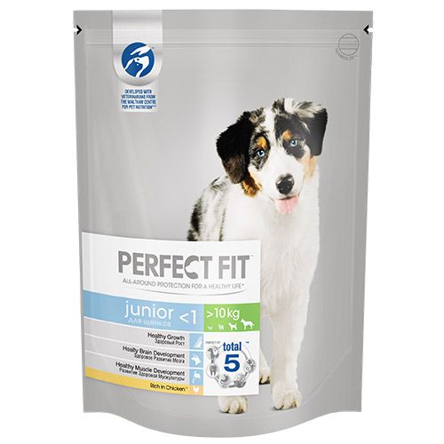 ПР0042252 Корм для щенков для средних и крупных пород, курица сух. 800г Perfect Fit 
