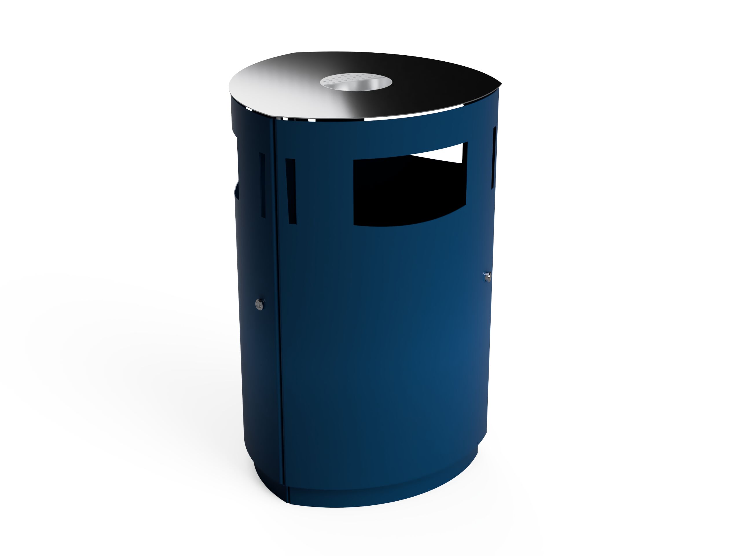 Стальная корзина для мусора с пепельницей Studio Città ECO IN ARCH-00128502