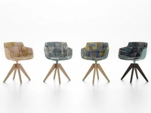 MDF Italia Стул из поликарбоната с подлокотниками Flow