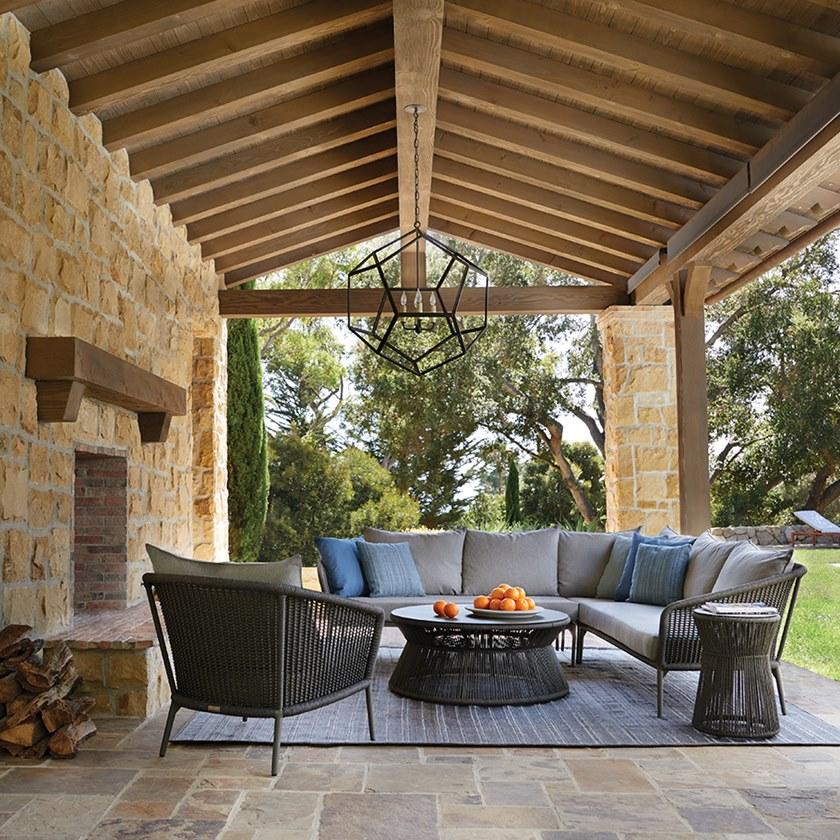 JANUS et Cie 2-местный модуль из троса и алюминия для модульного дивана Knot sun-id-1411579 - Вид №3