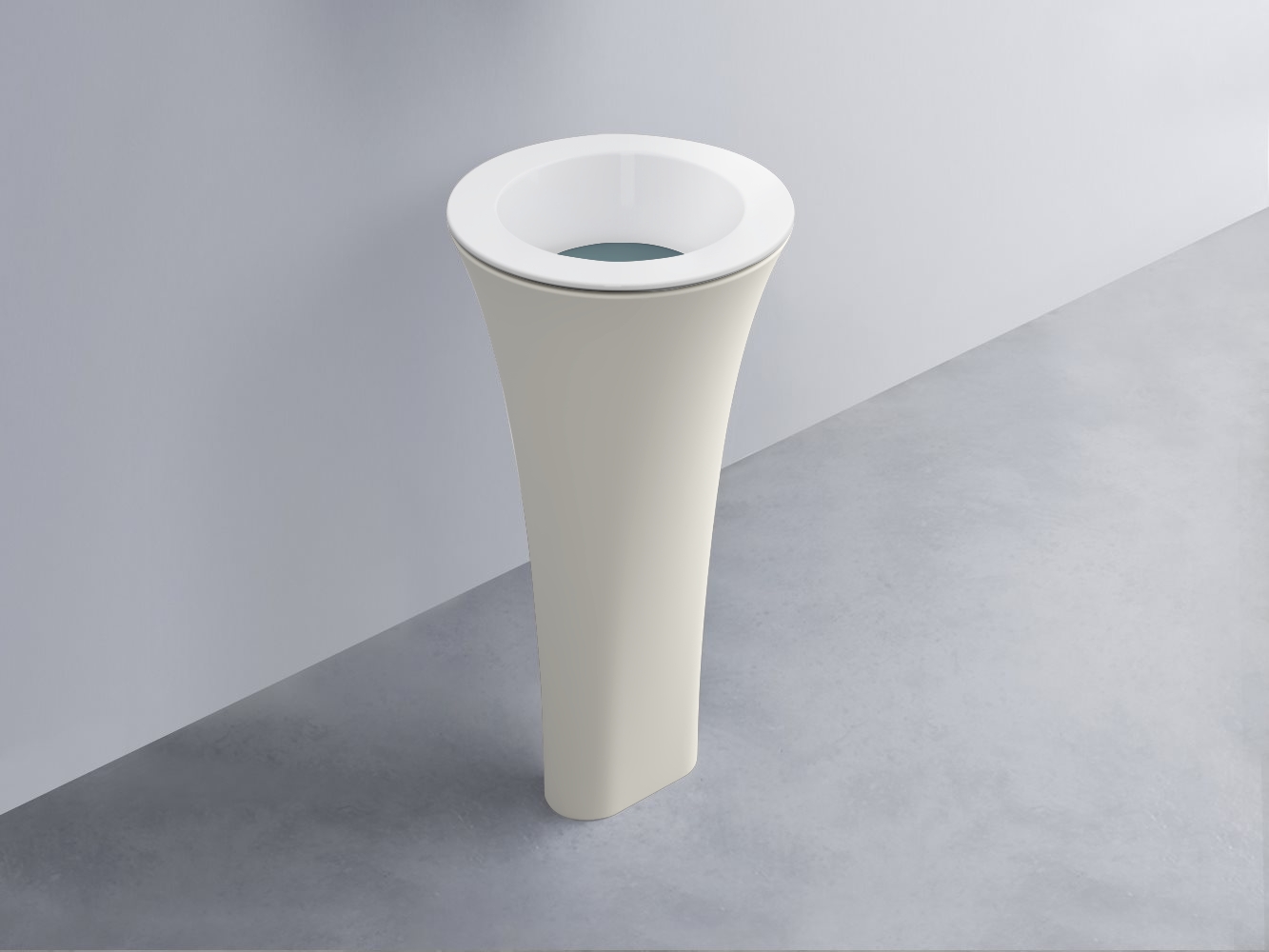 AMLA45-BL+AMPILT-PL+AMCOLT-TL Раковина Amedeo Tondo отдельностоящая cielo Enjoy + Amedeo Ceramica Cielo