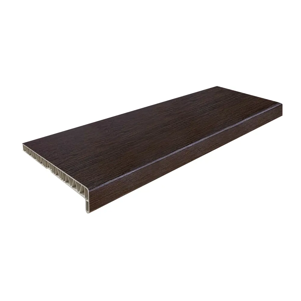 Подоконник FINEBER ПВХ 1500x200 мм темный дуб - стильное решение для окон 87893746 STLM-0898207 - Вид №1