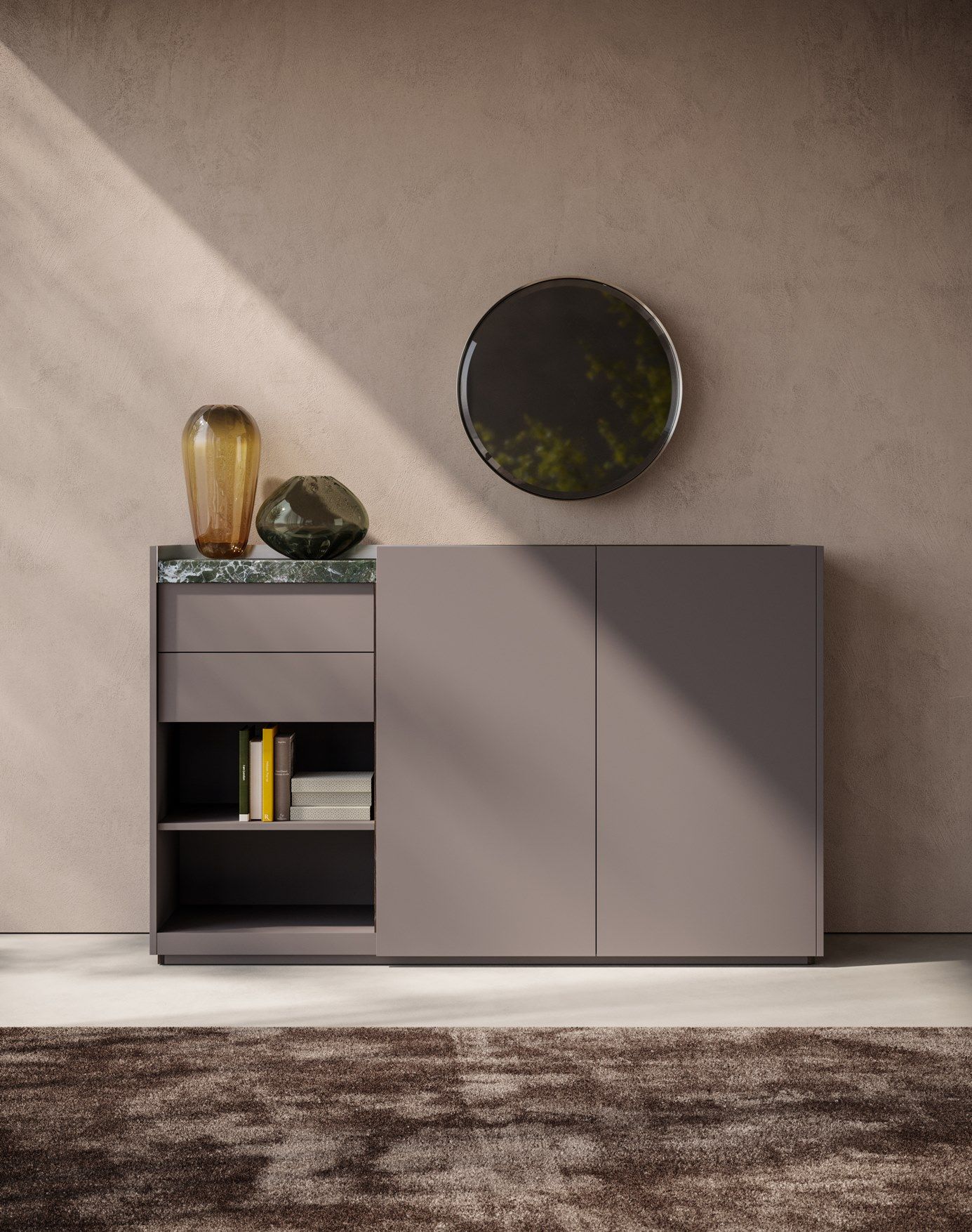 Деревянный офисный шкаф с распашными дверями PROF Block 2.0 ARCH-00054401 - Вид №7