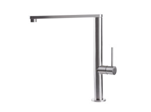Однорычажный смеситель для кухни из нержавеющей стали
