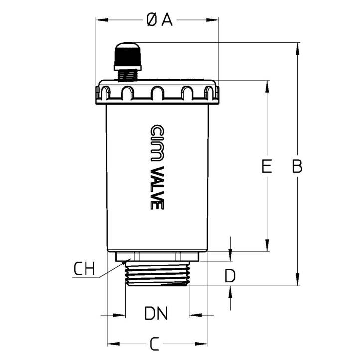 CIMBERIO CIM 150VIC Воздухоотводчик автоматический 150VIC  - Вид №1
