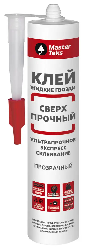 MasterTeks Полимерный клей для монтажа конструкций 260 г 84534379