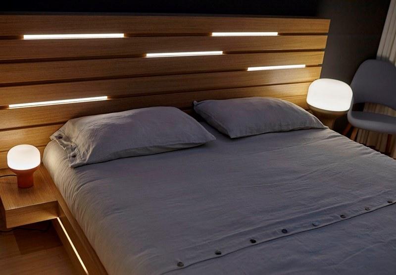 Martinelli Luce Светодиодная настольная лампа из алюминия и стекла  828  - Вид №14