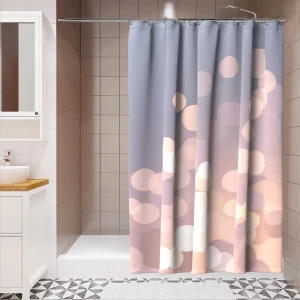 Lemer Loritani — элегантная штора для душа с люверсами 180×200 см 89384981